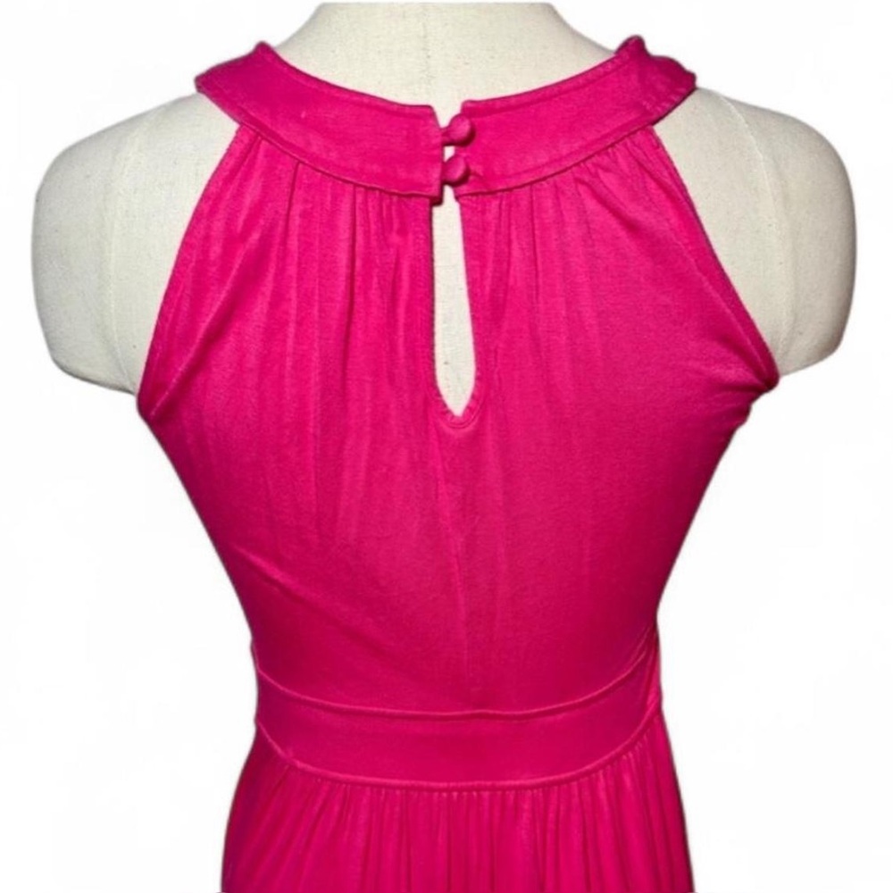 Calvin Klein Pink Lace Bodice Maxi Dress Size 6 - Picture 4 of 11